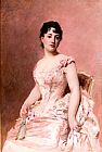 Famous Lady Paintings - Lady in Pink